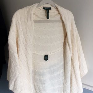 NWOT Ralph Lauren cable knit cardigan
